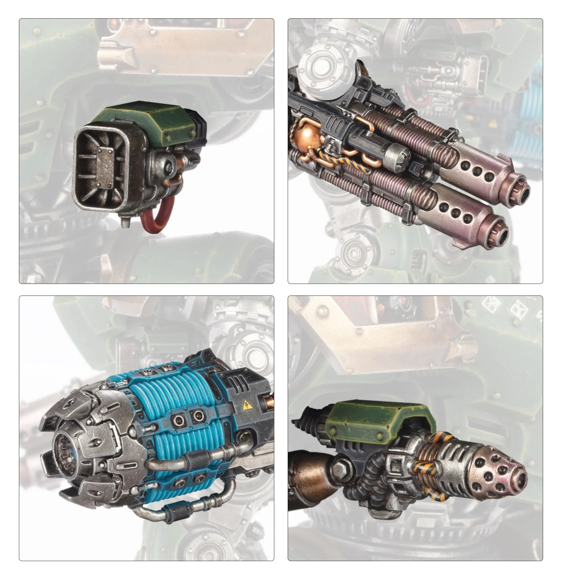 Armes de Dreadnought Saturnine – Configuration Chiron