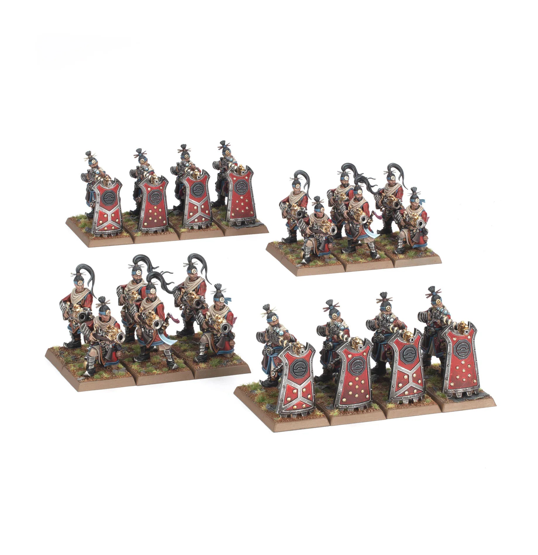 Fusiliers Grêle de Fer & Équipes de Canon Grue
