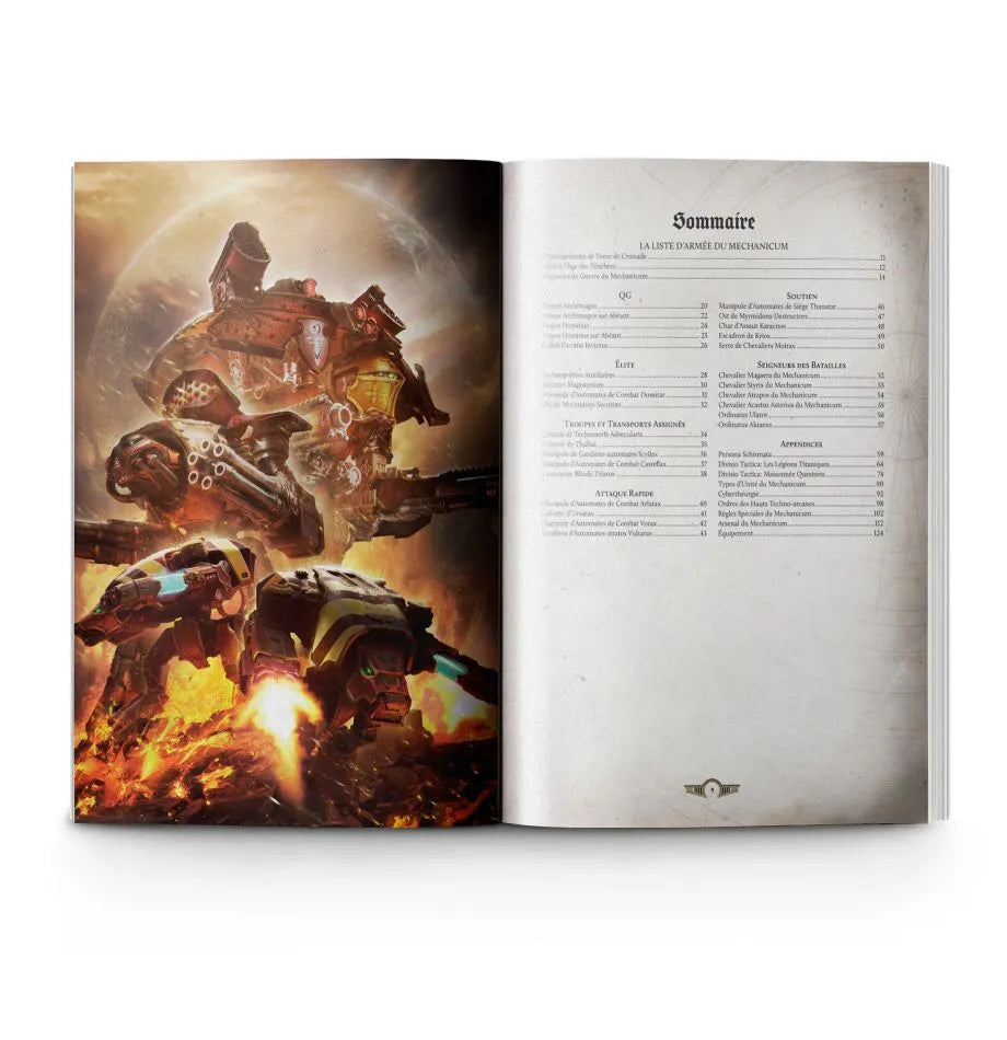 Liber Mechanicum: Livre d’Armée Forces de l’Omnimessie