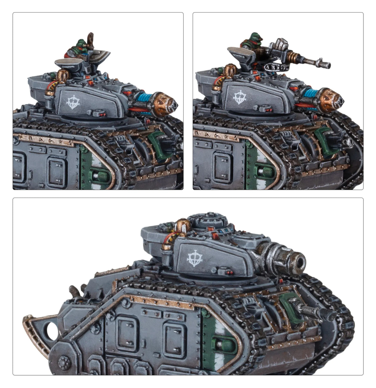 Legions Imperialis: Escadron de Leman Russ Executioner et Demolisher