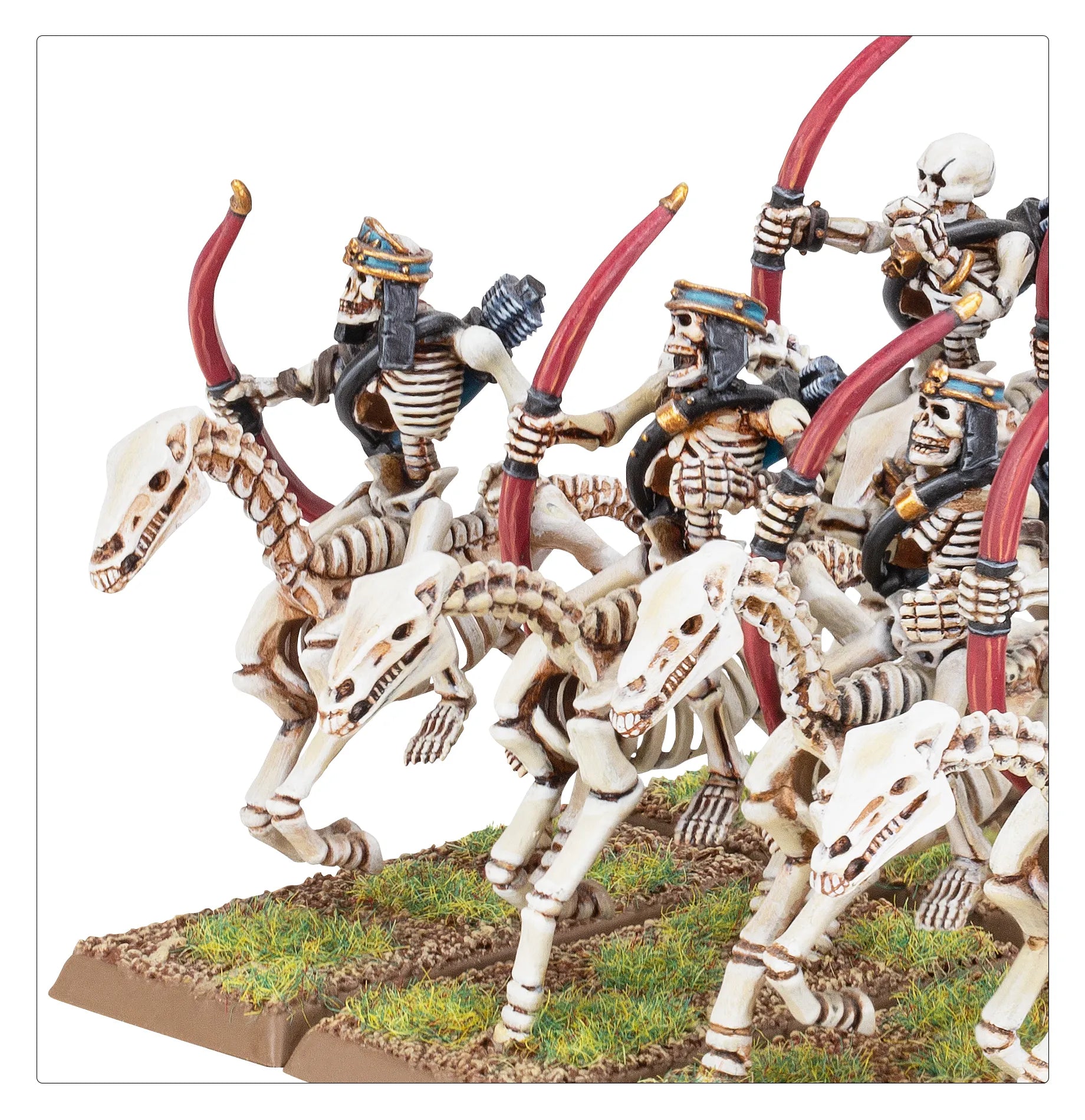 Cavaliers Squelettes/Archers Squelettes à Cheval des Rois des Tombes