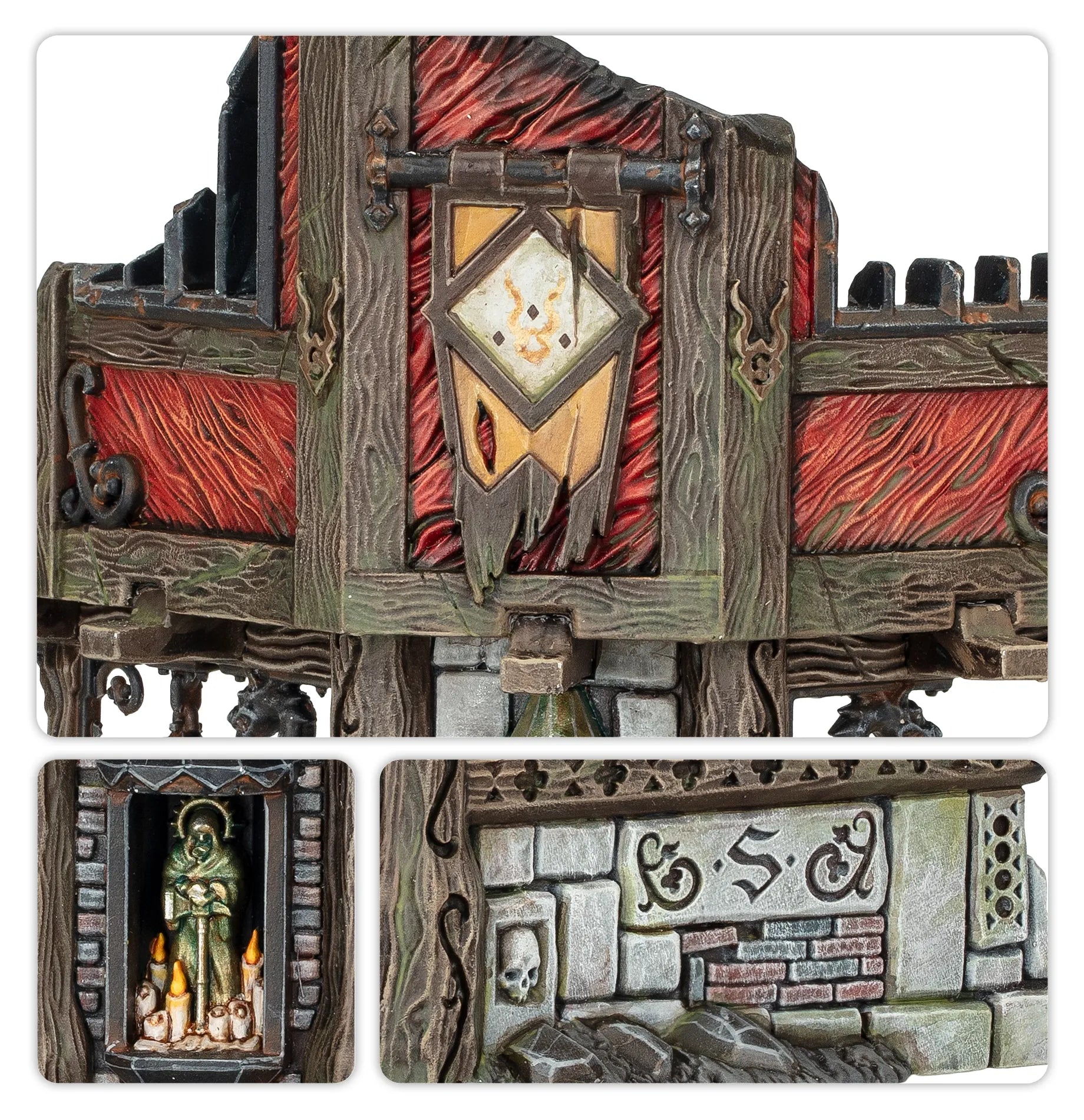 Spearhead: City of Ash Gaming Pack (Anglais)