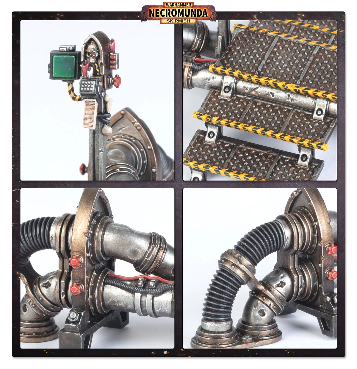 Warhammer Necromunda: Conduites de Factorium Zone Mortalis
