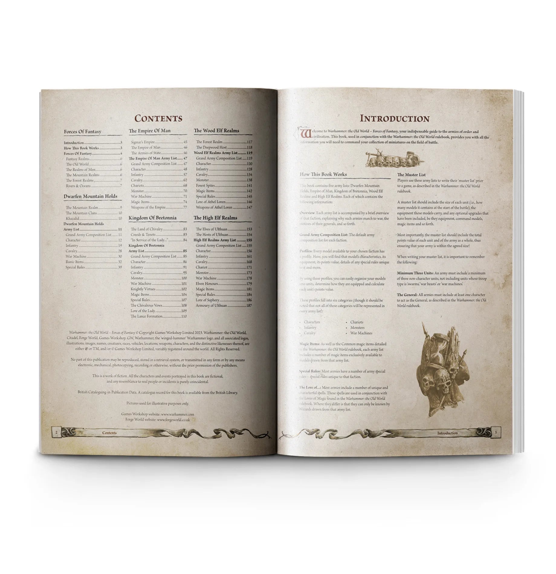 Warhammer: the Old World – Forces of Fantasy (Anglais)