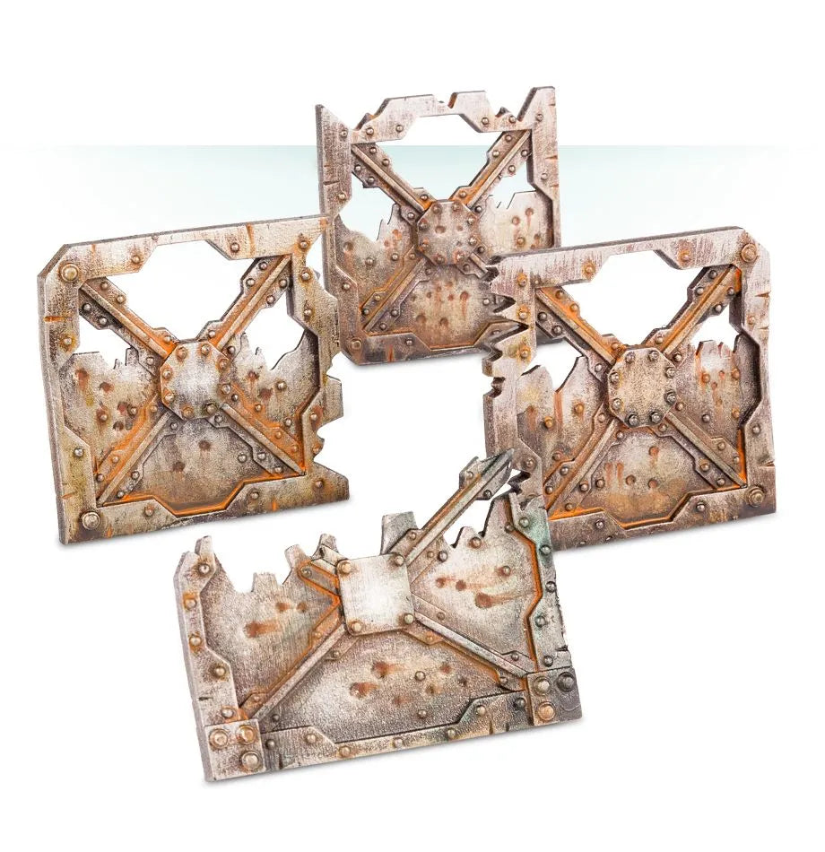 Barricades et Objectifs Necromunda