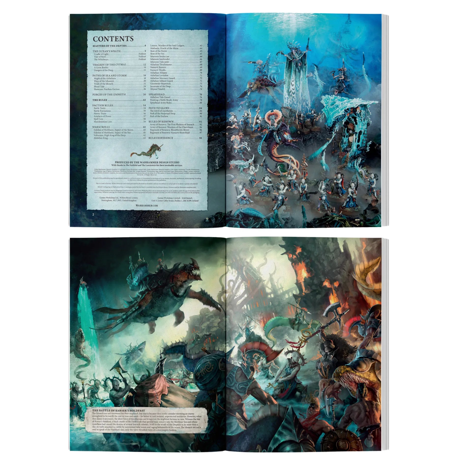 Order Battletome: Idoneth Deepkin (Anglais)