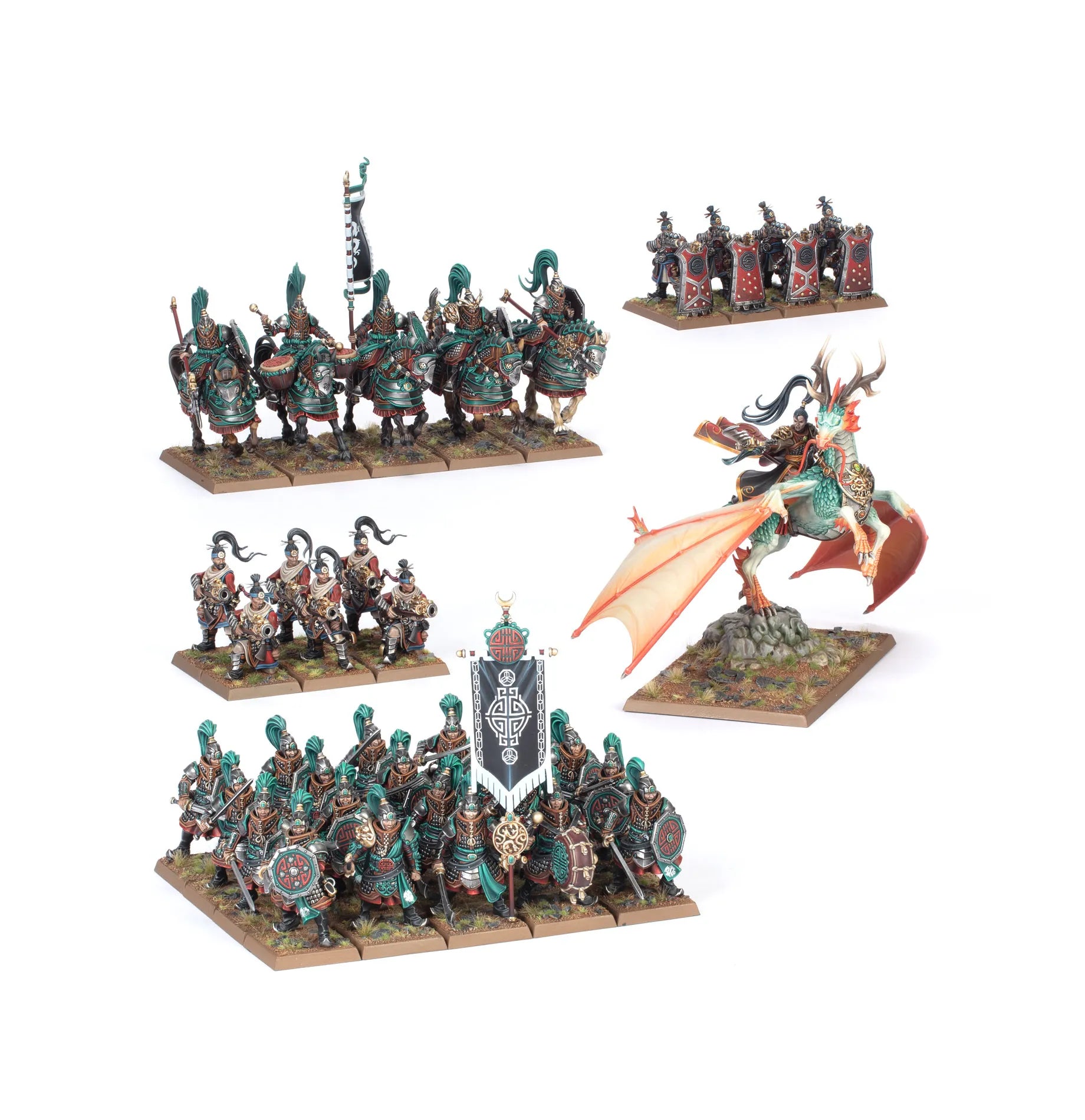 Armées du Grand Cathay: Armée de Colonne de Bataille