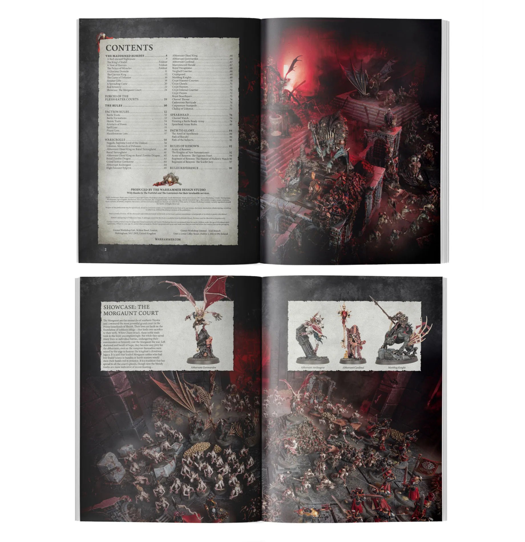 Death Battletome: Flesh-eater Courts – Gamer's Edition (Anglais)
