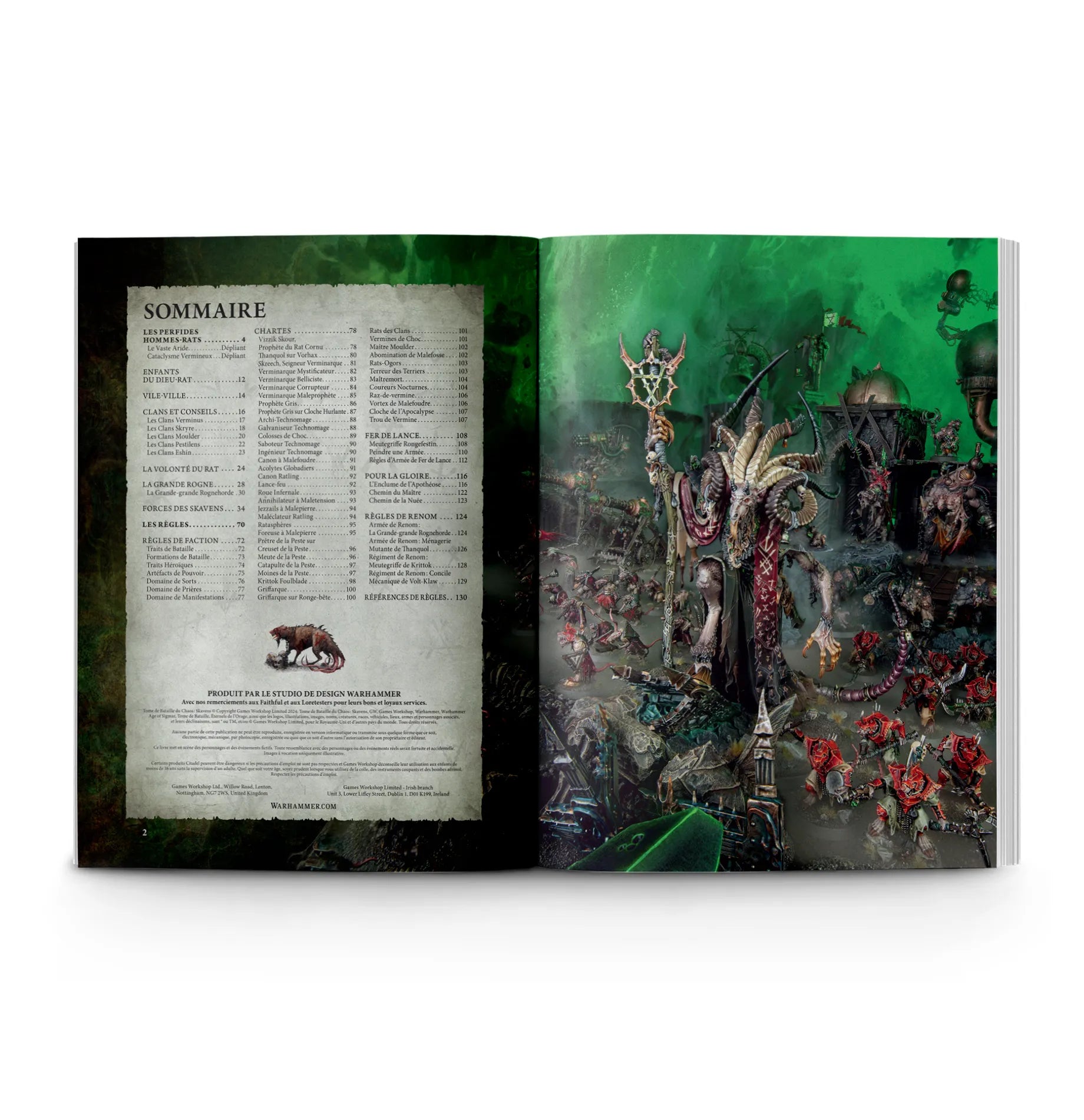 Tome de Bataille du Chaos: Skaven