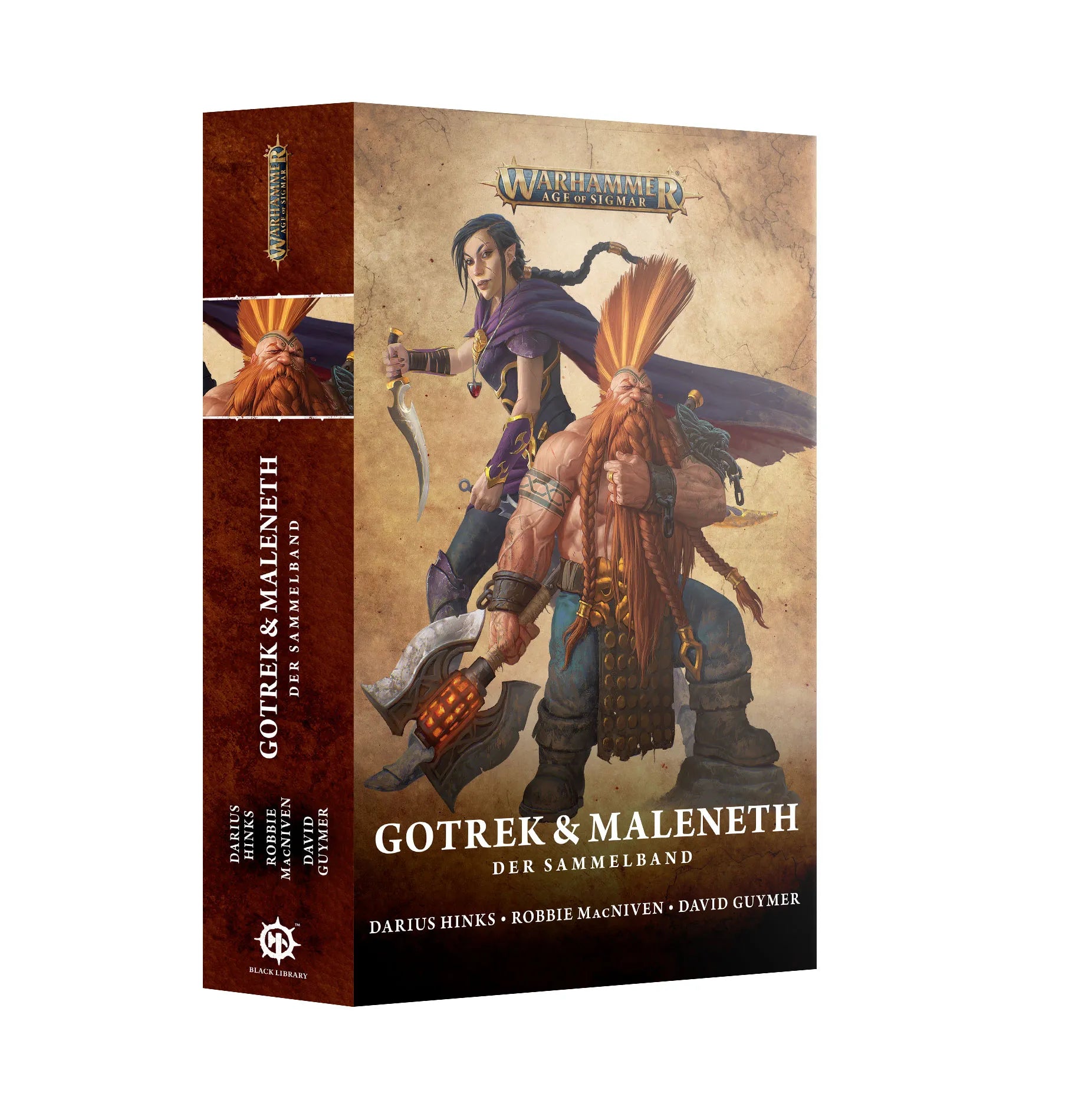 Gotrek and Maleneth: The Omnibus (Paperback) (Deutsch)