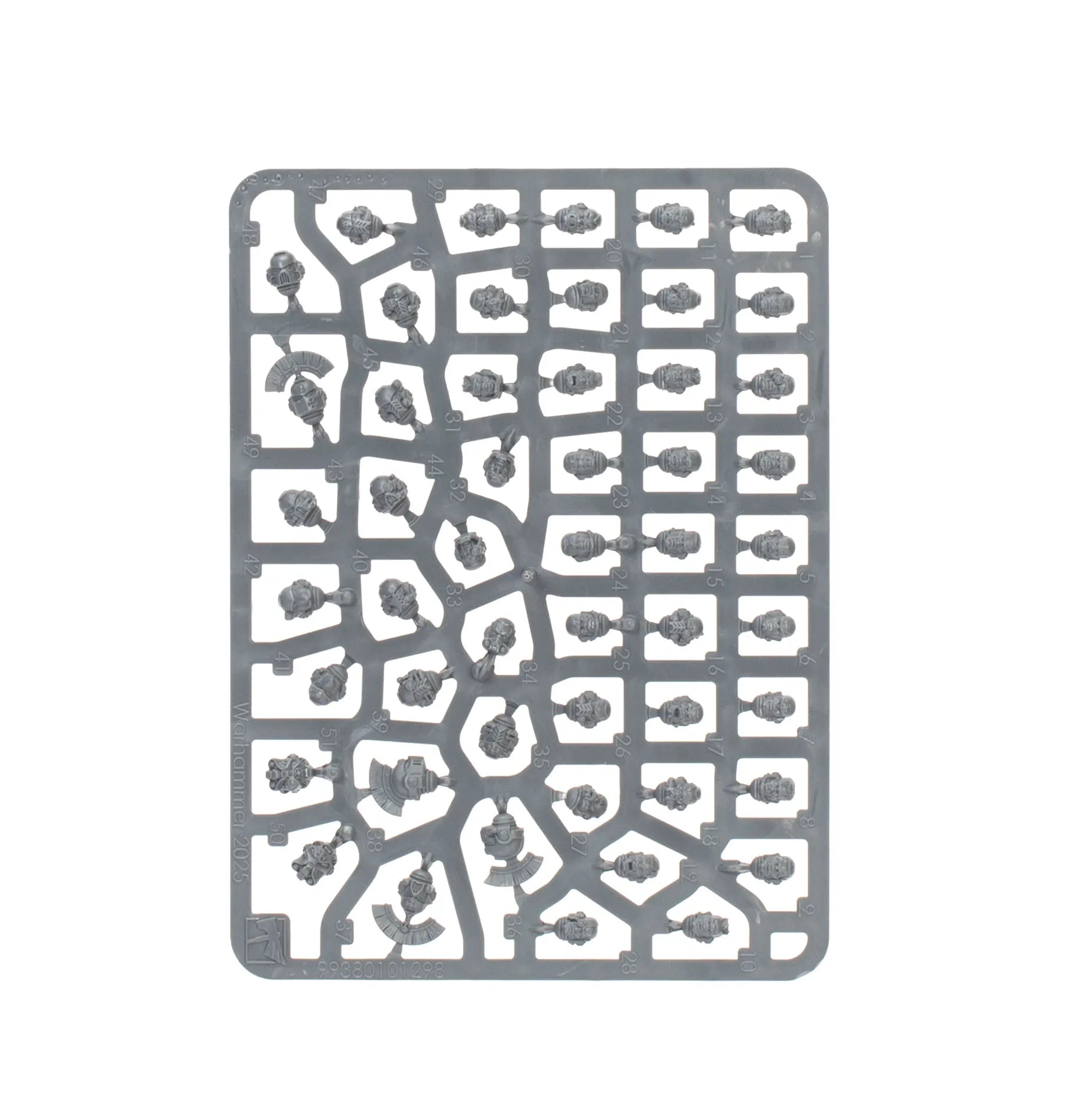 Têtes de Space Marine