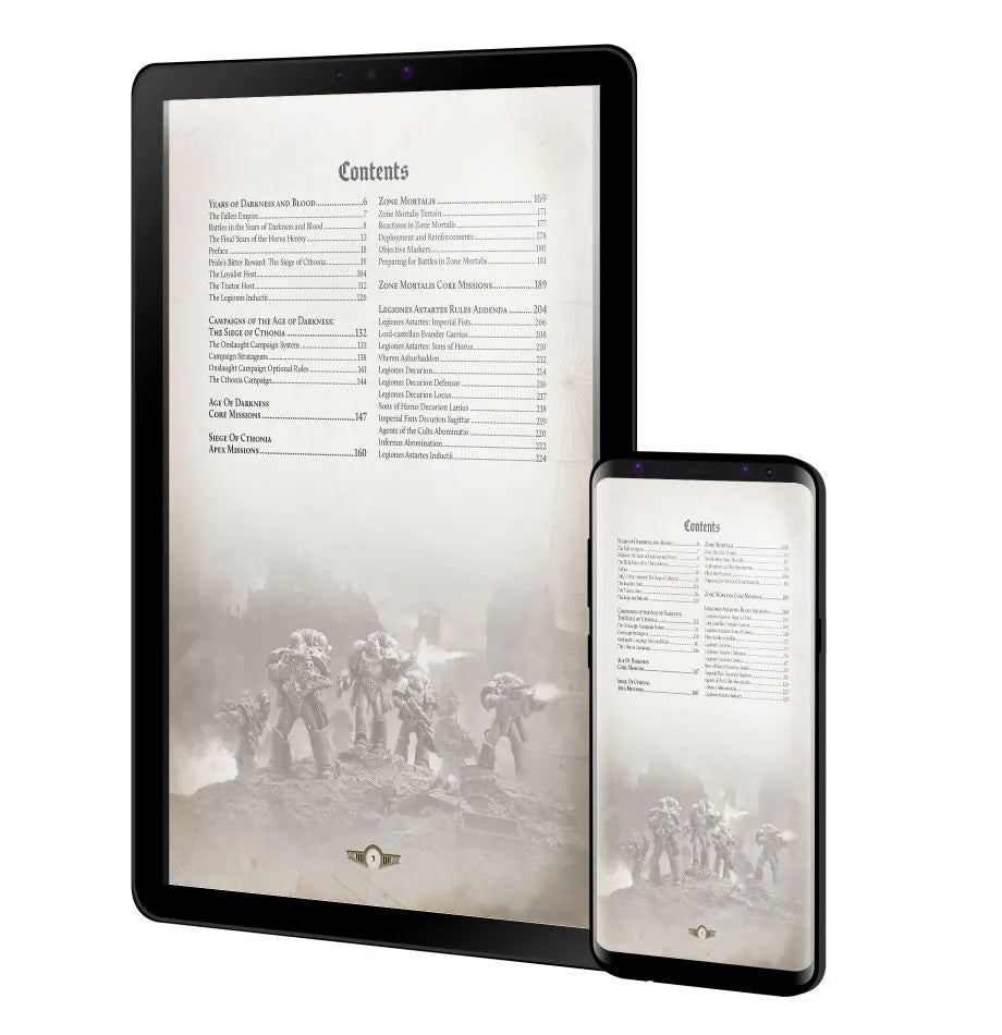 Campaigns of The Age of Darkness – The Siege of Cthonia (ePub) (Anglais)