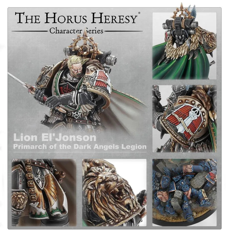 Lion El'Jonson, Primarque de la Légion des Dark Angels