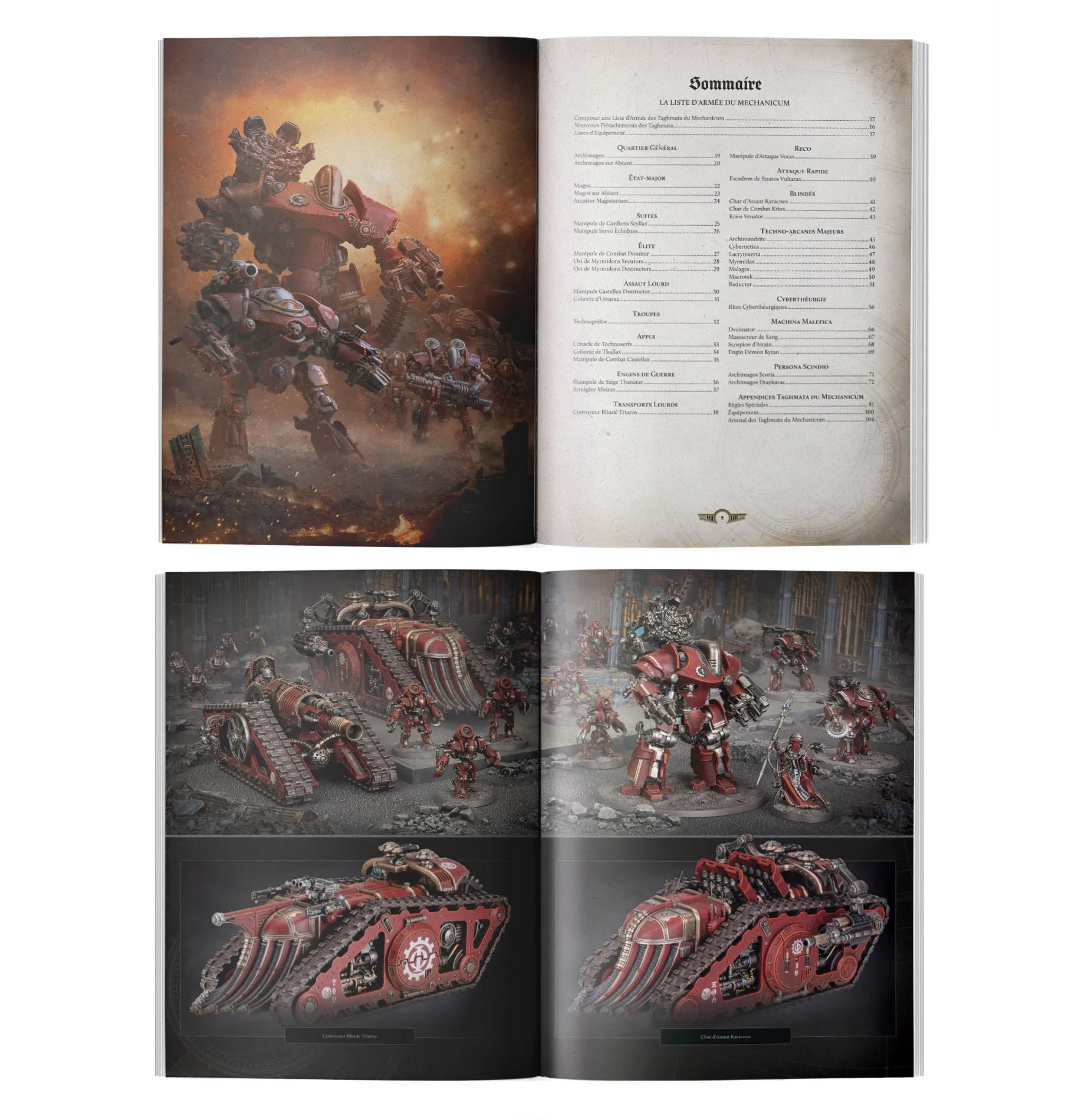 Liber Mechanicum: Livre d'Armée Forces des Taghmata