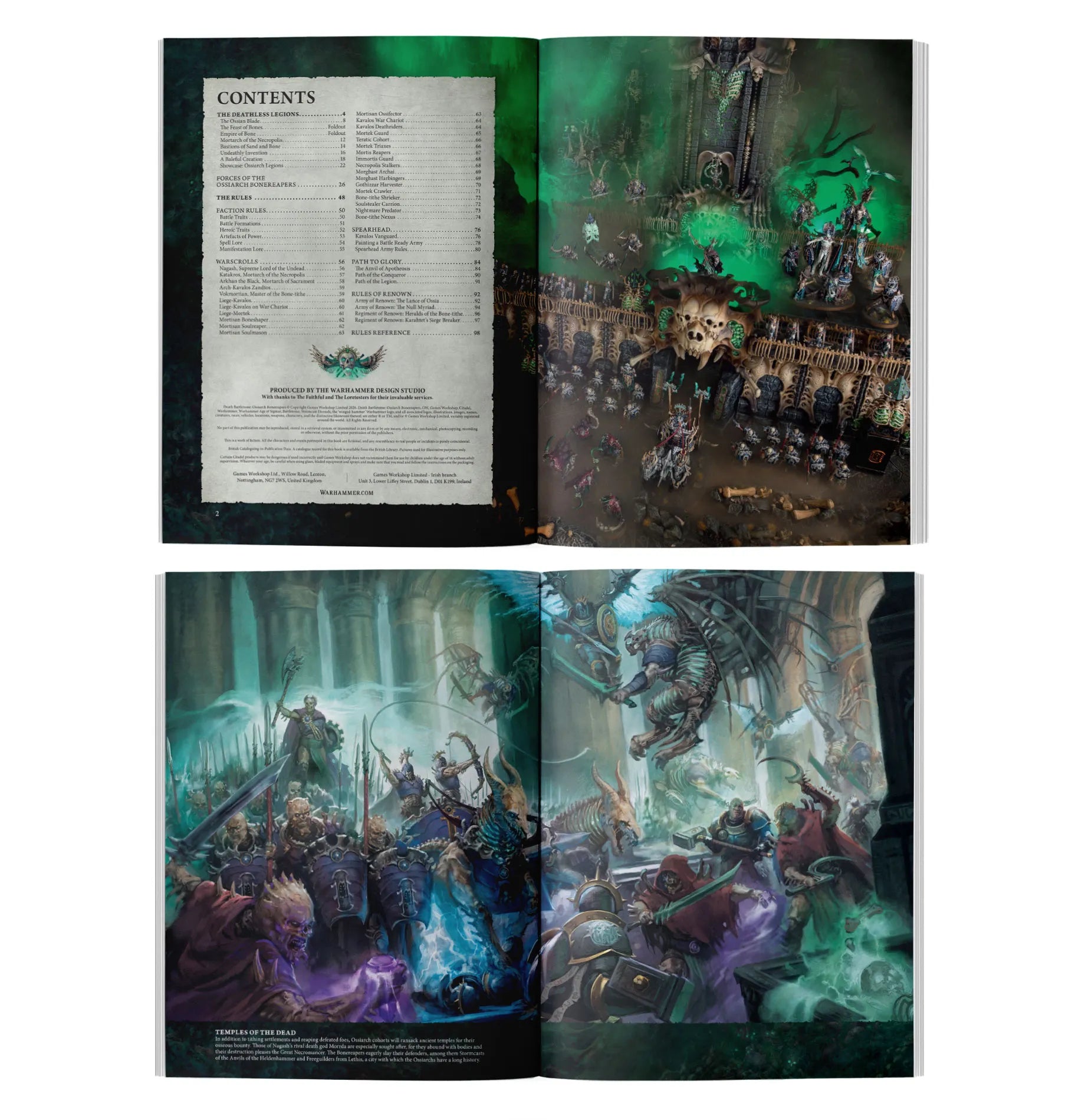 Death Battletome: Ossiarch Bonereapers (Anglais)