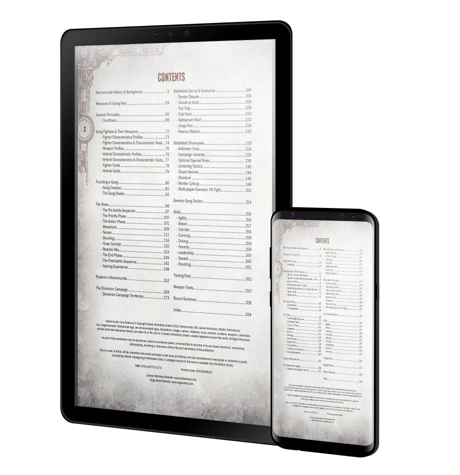 Necromunda: Core Rulebook (ePub) (Anglais)