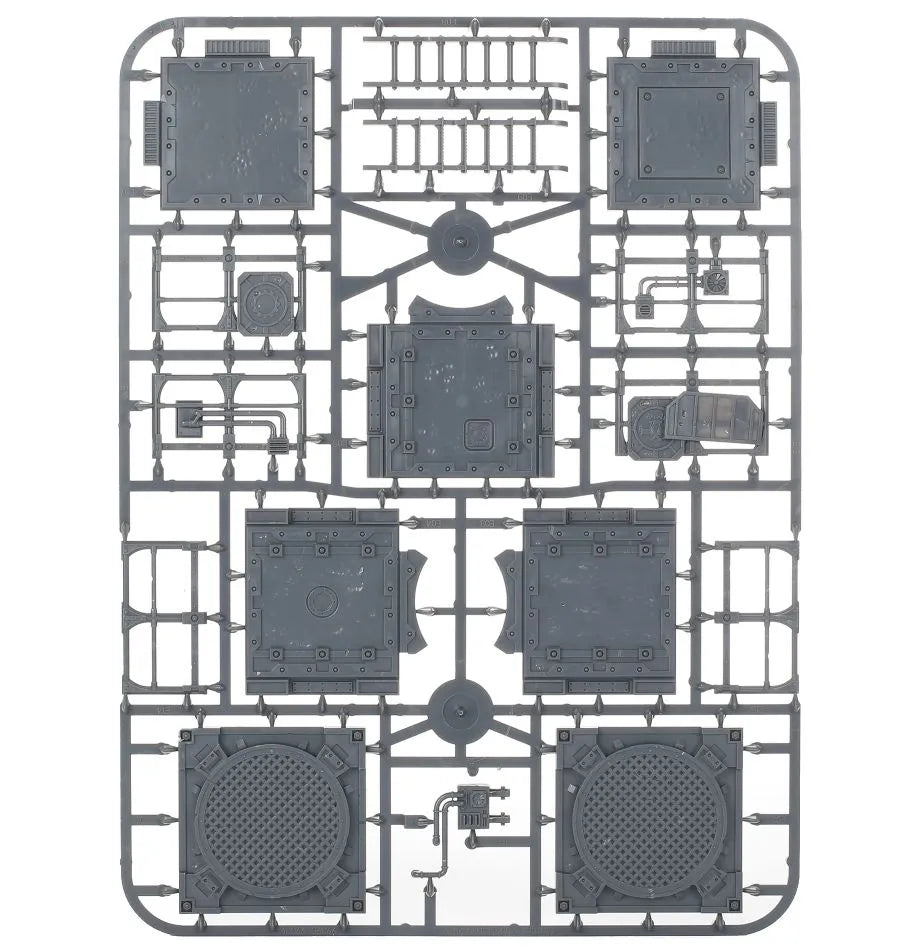 Necromunda: plates-formes et escaliers de Zone Mortalis