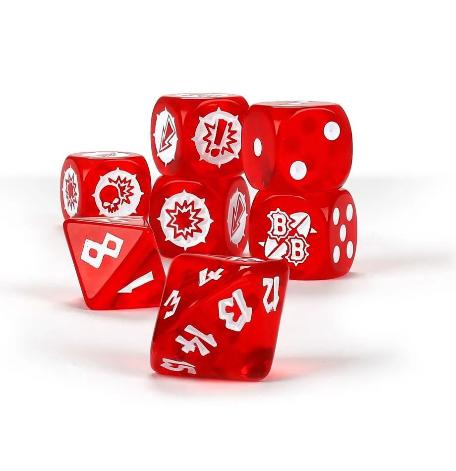 Set de dés pour Blood Bowl
