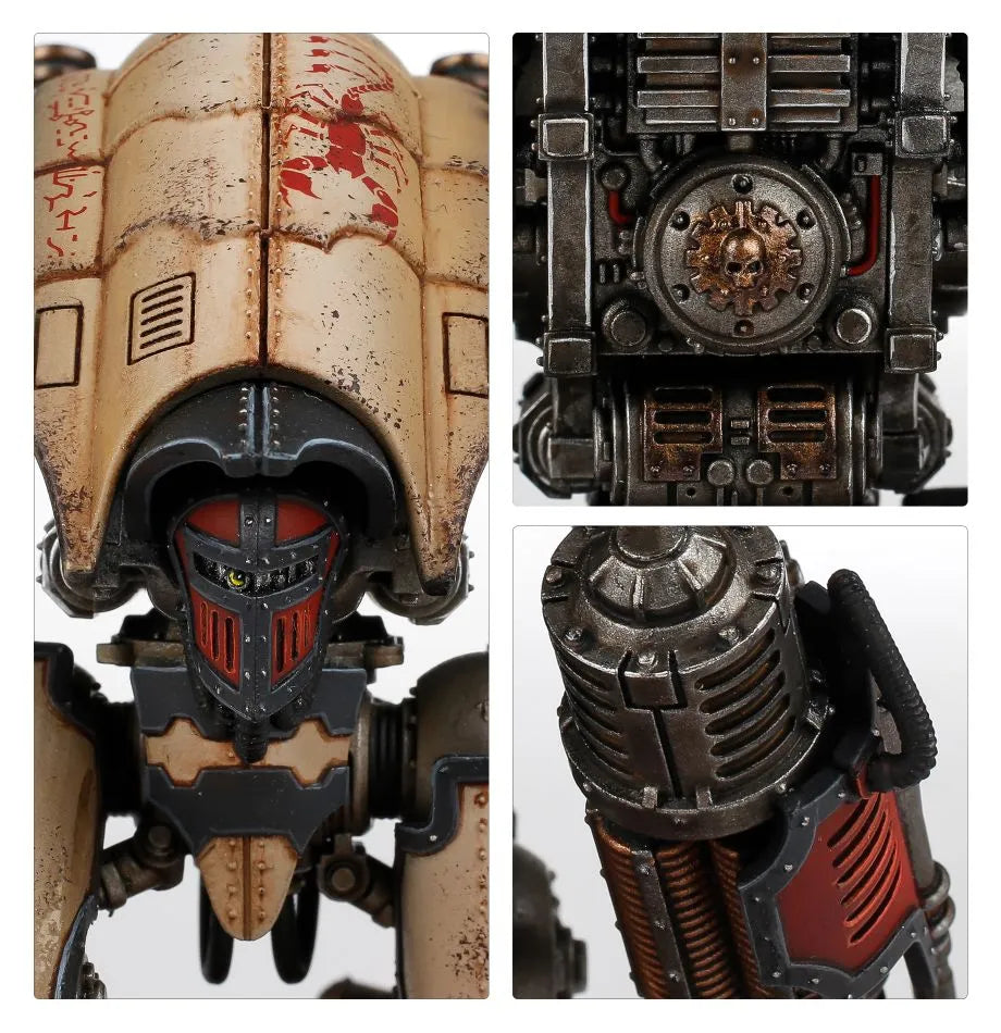 Armigère Moirax du Mechanicum avec Mousquets à Foudre