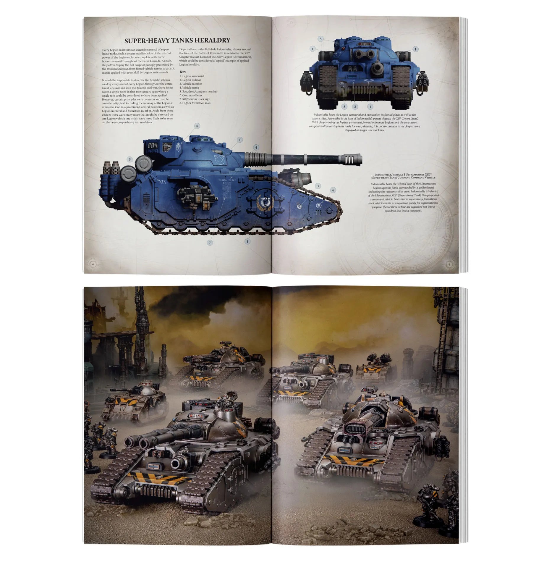 Journal Tactica: Mailed Fist – Legiones Astartes Super-heavy Tanks (Anglais)