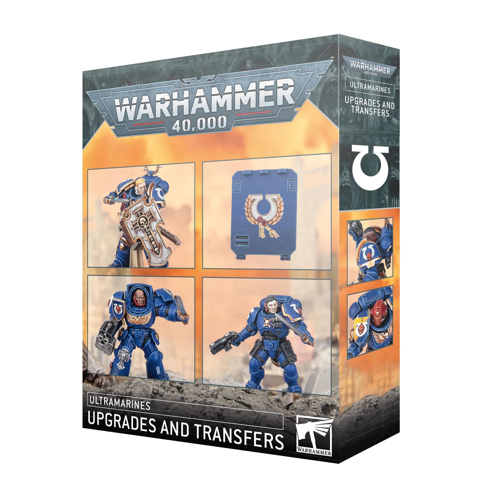 Améliorations et Décalcos des Ultramarines