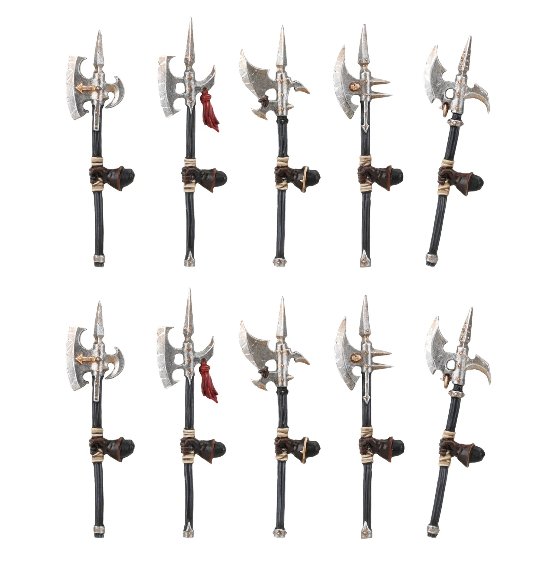 Set d'Amélioration de Hallebardes de Guerriers du Chaos