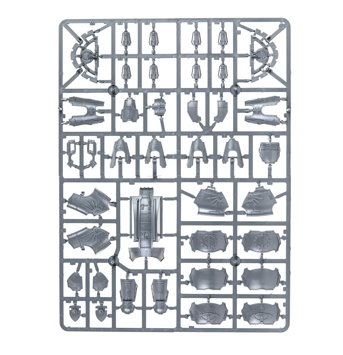 Legions Imperialis: Warlord Titan with Volkite Destructor and Macro-Gatling Blaster