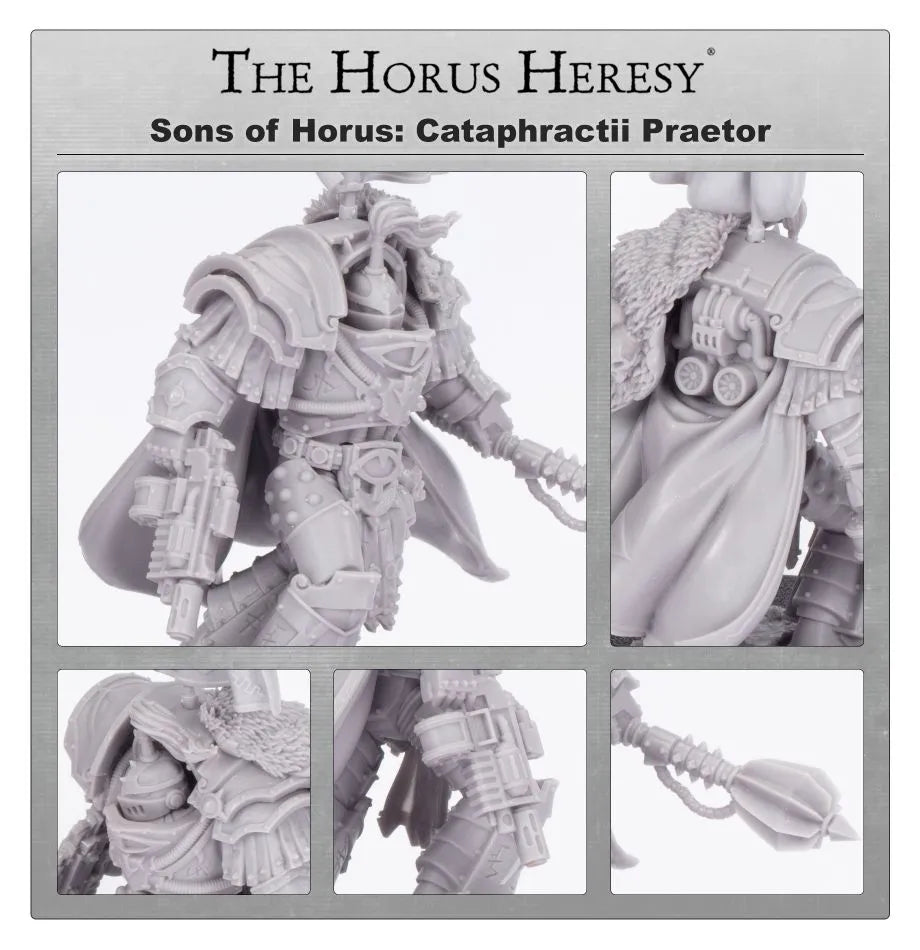 Praetor de Légion Cataphractii des Sons of Horus
