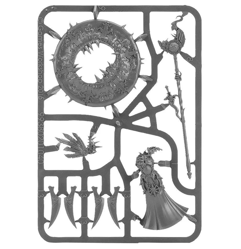 Invocateur Cachectique sur Disque de Tzeentch