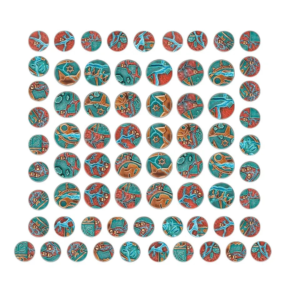 Shattered Dominion: socles ronds de 25 et 32mm