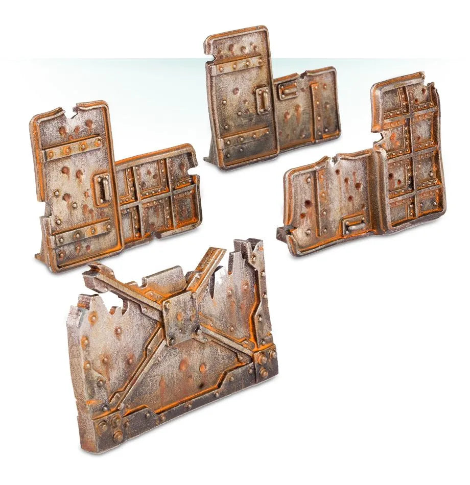 Barricades et Objectifs Necromunda