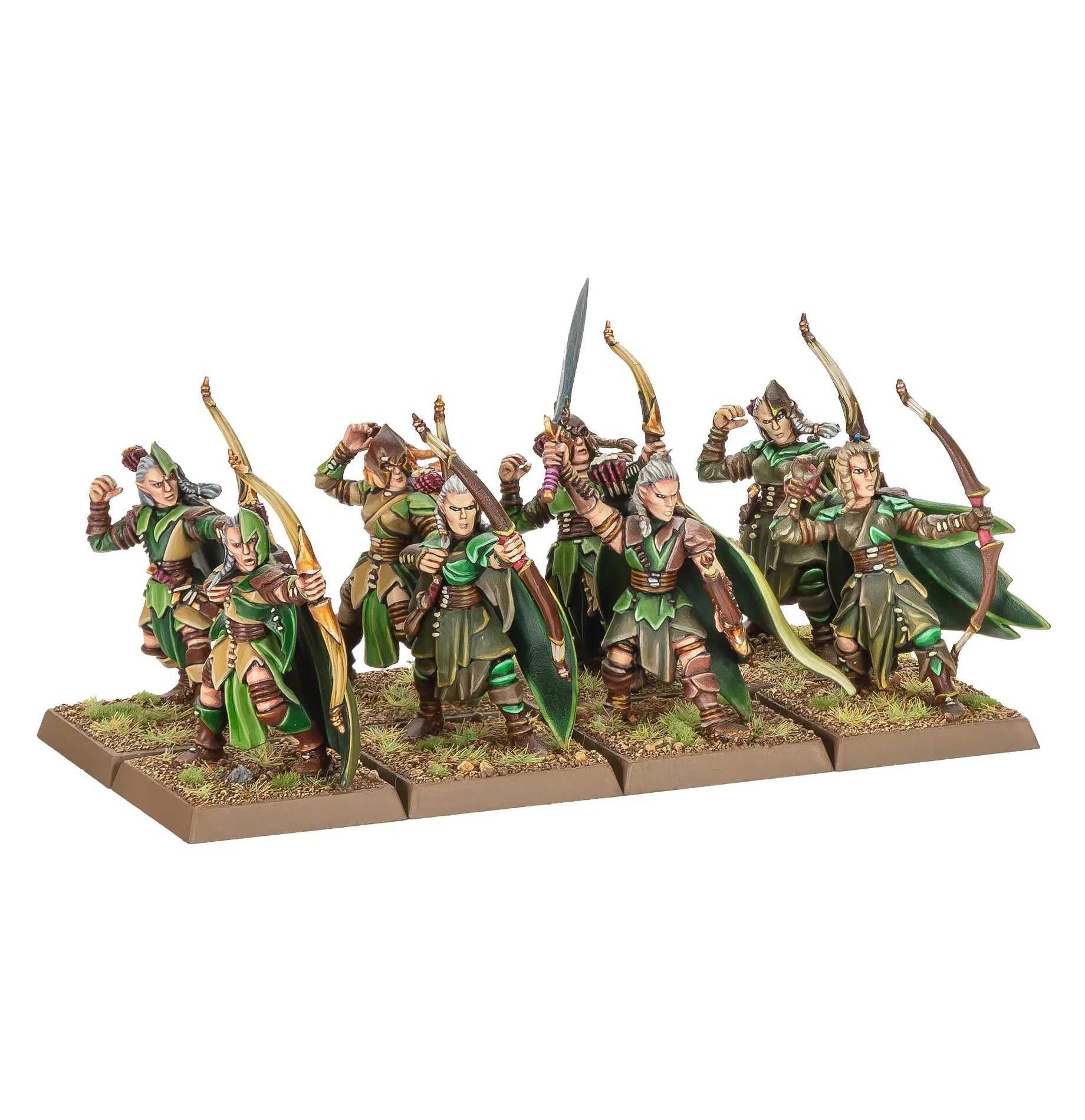 Royaumes Elfes Sylvains: Armée de Colonne de Bataille