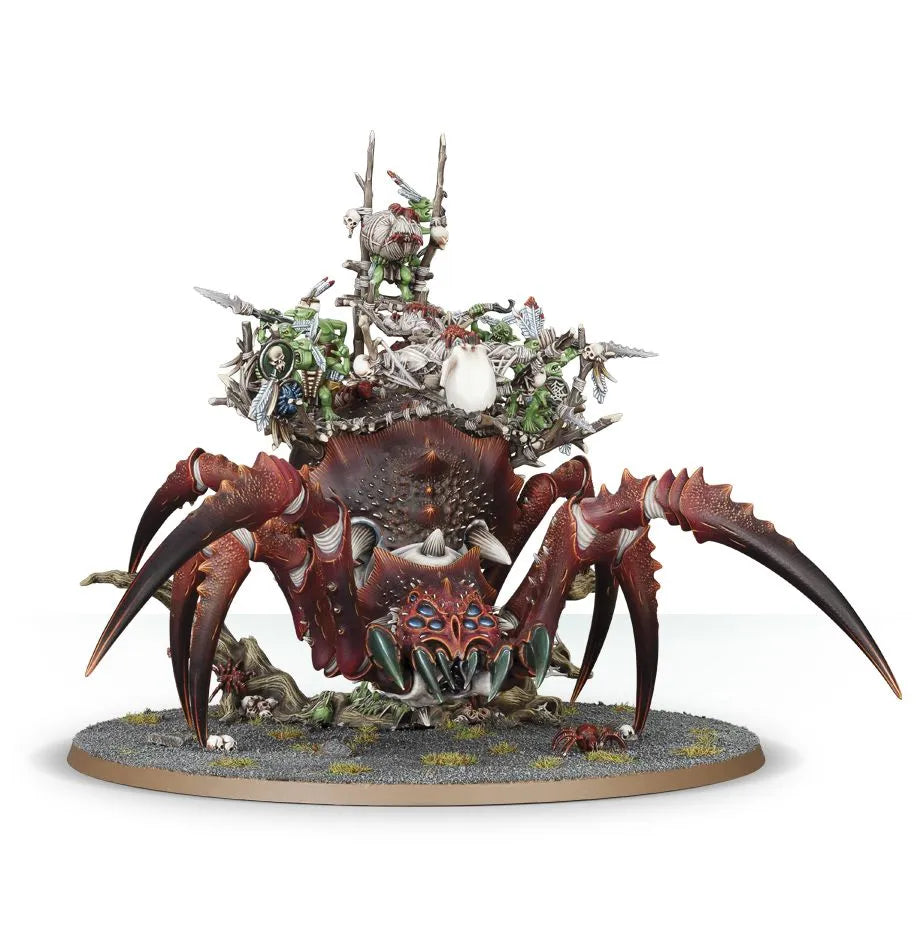 Arachnarok avec Tribu Guerrière Crodaragne