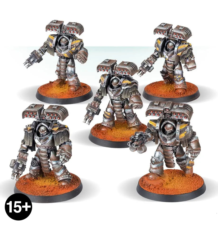 Escouade Terminator Tyrans de Siège des Iron Warriors