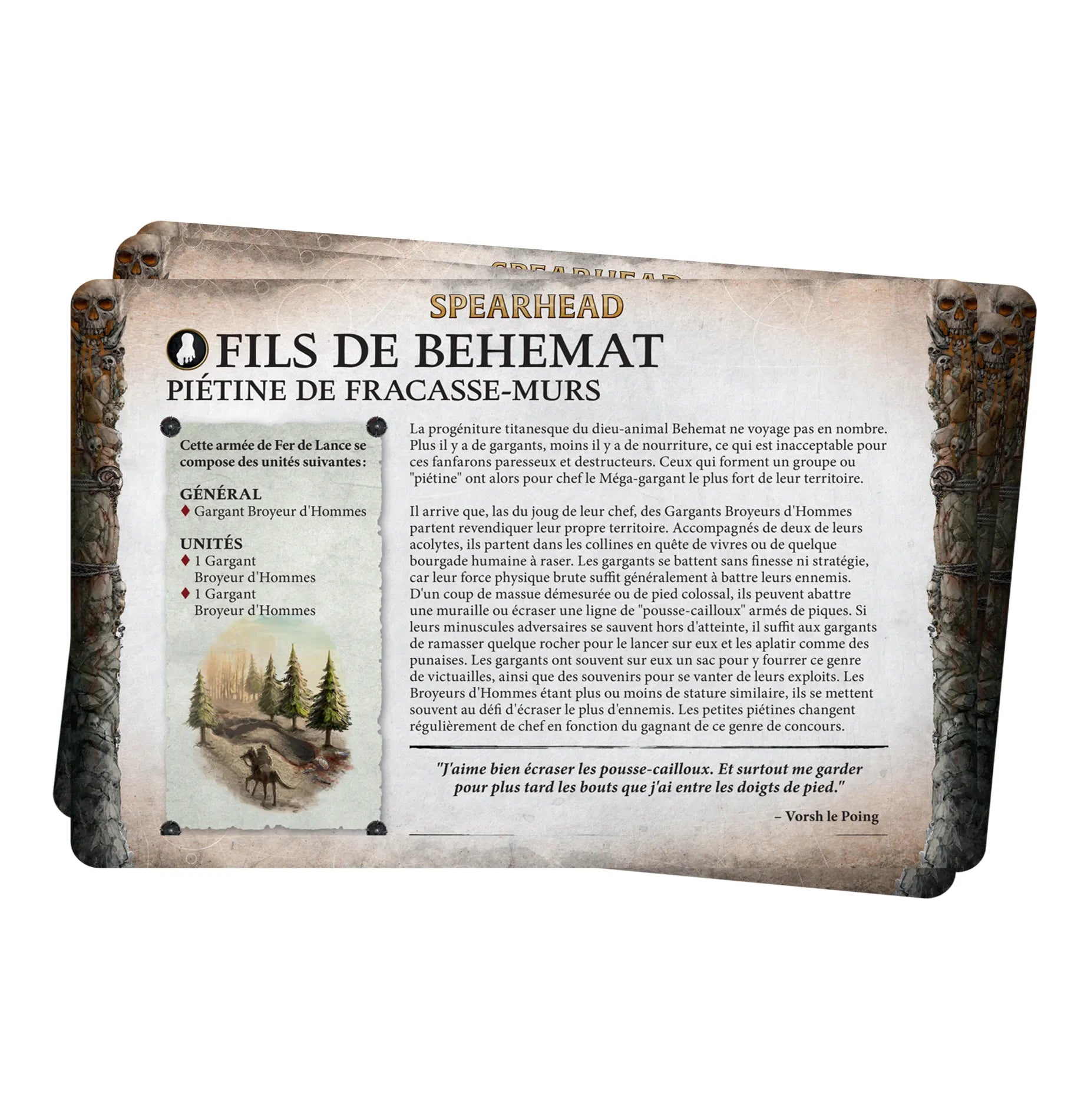Pack de Faction: Fils de Behemat