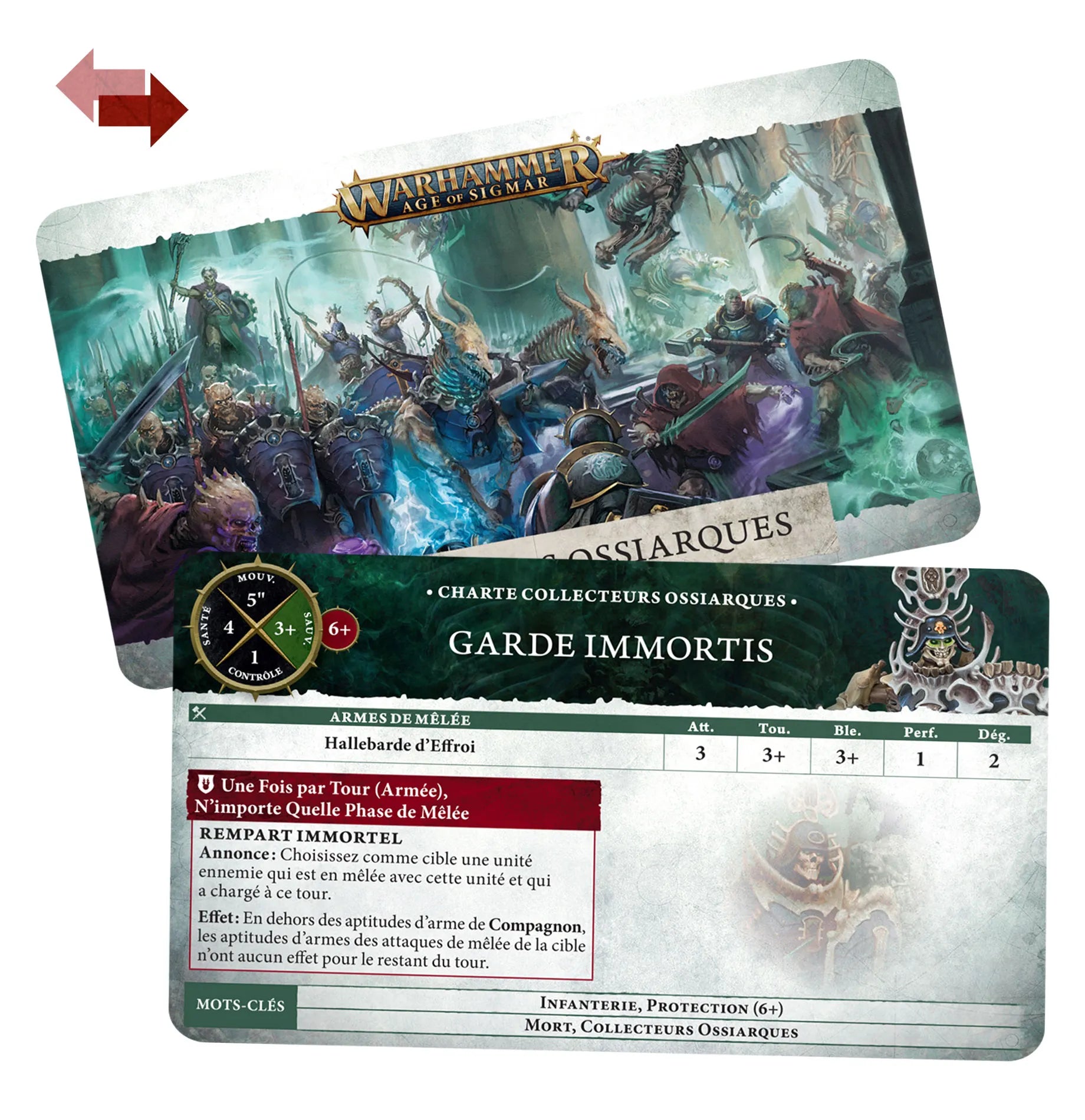 Cartes de Charte: Ossiarch Bonereapers