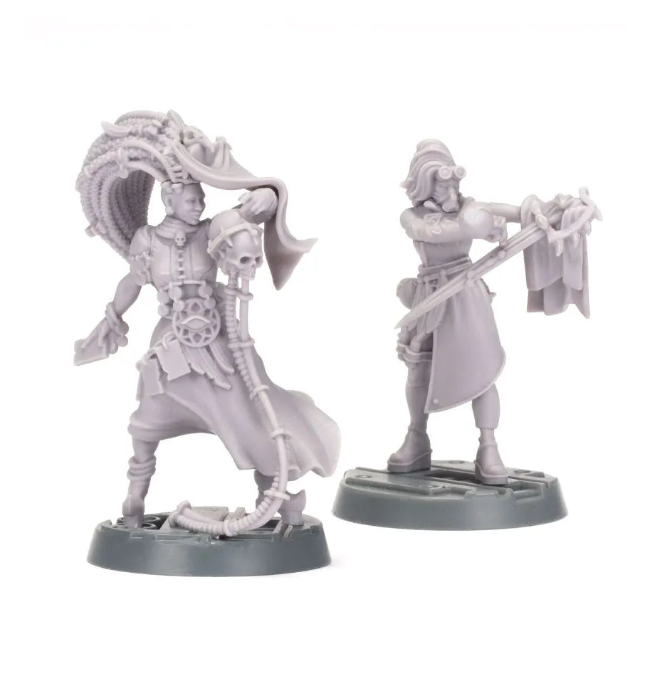 Escher Shivver & Apprentice Clan Chymist