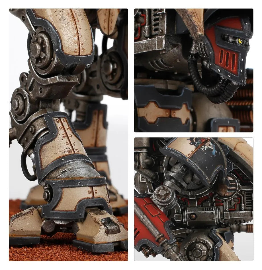 Armigère Moirax du Mechanicum avec Mousquets à Foudre