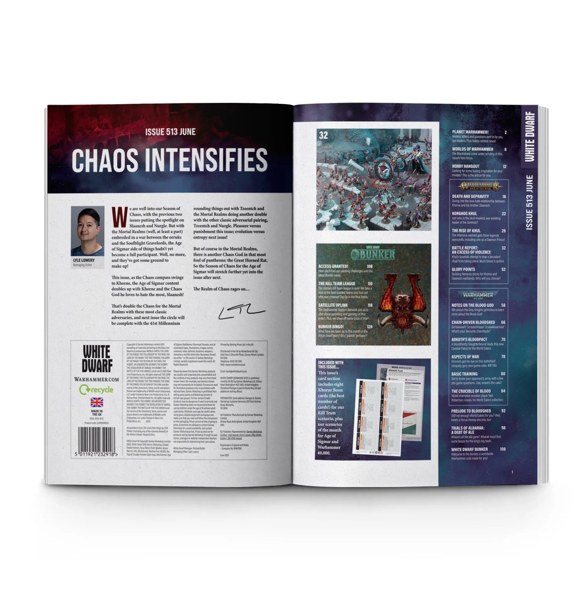 White Dwarf 513 (Anglais)