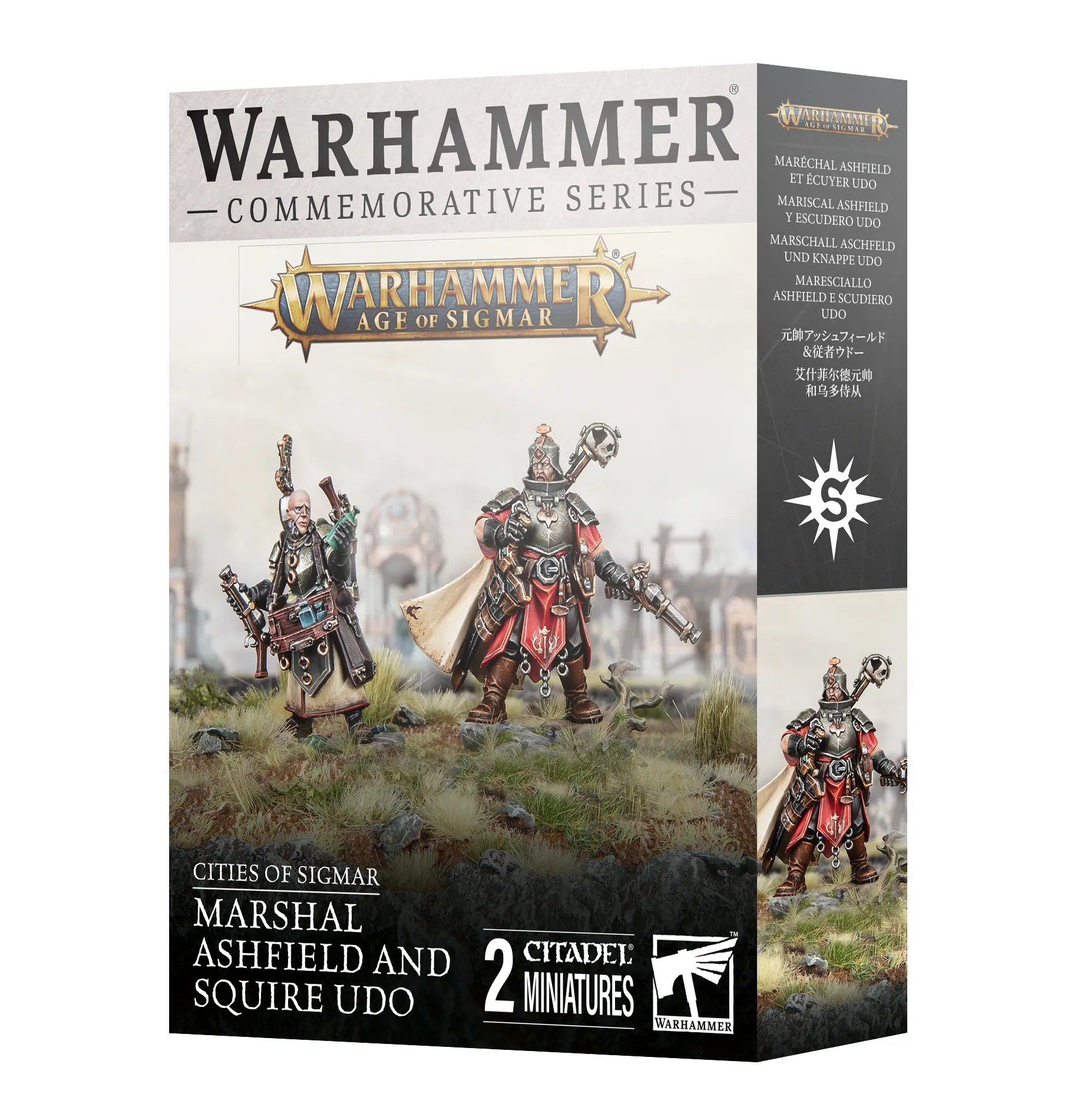 Warhammer+ Année 4: Cités de Sigmar – Maréchal Ashfield et Écuyer Udo