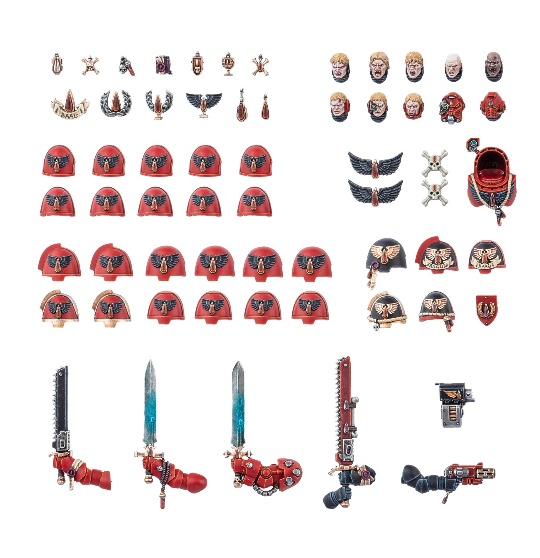 Blood Angels: Améliorations et Décalcos