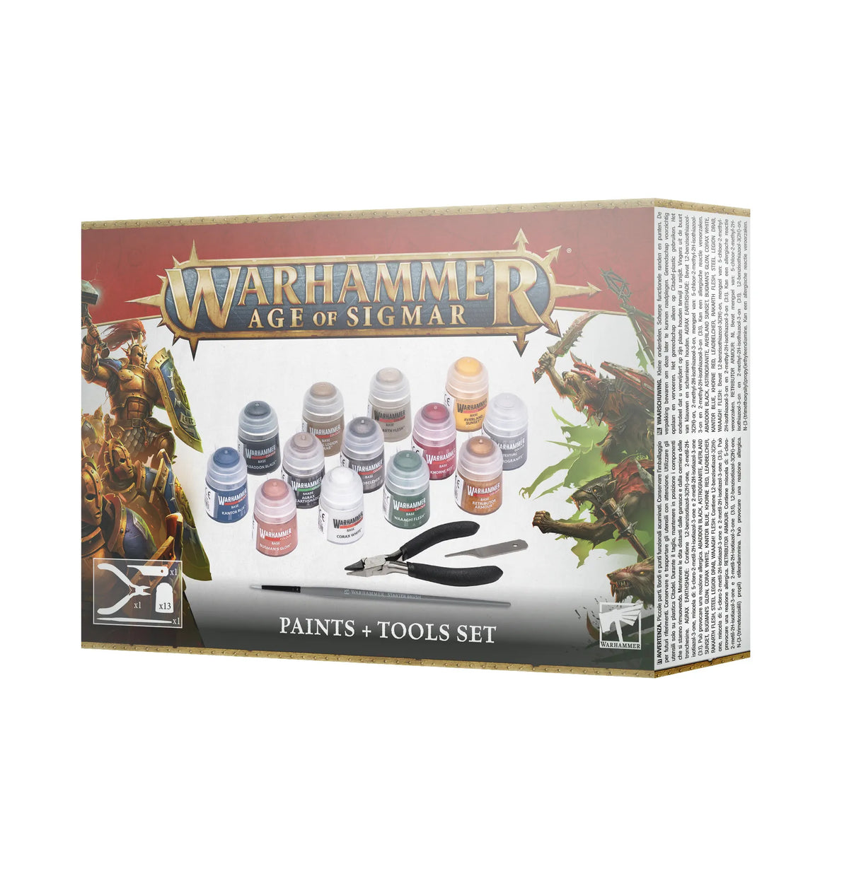 Warhammer Age of Sigmar: Set Peinture + Outils