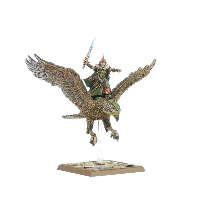 Noble Elfe Sylvain sur Grand Aigle