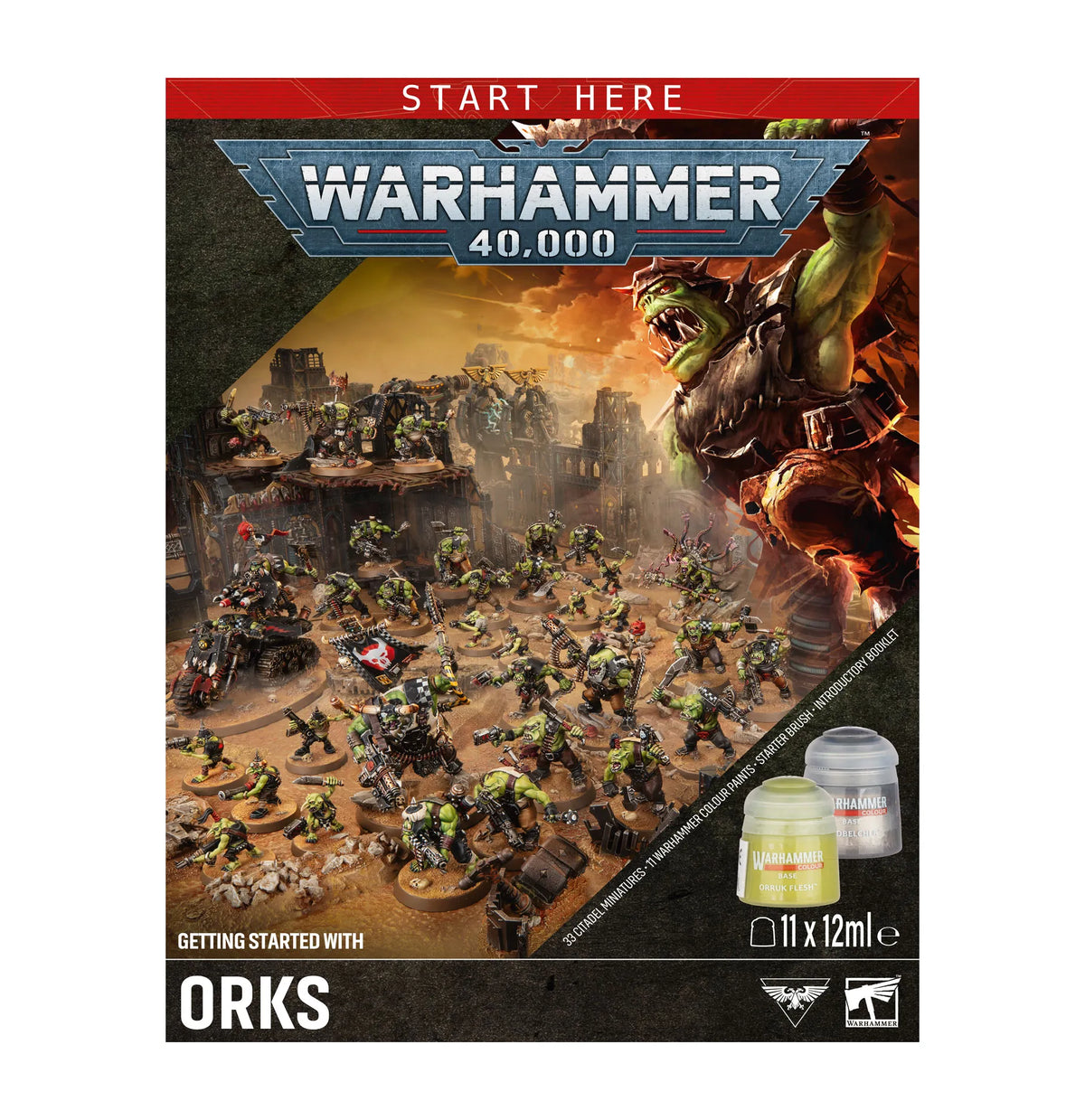 Warhammer 40,000 Getting Started with Orks (Anglais)