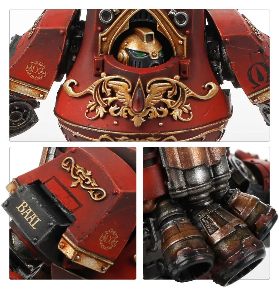 Blood Angels: Dreadnought Contemptor-Incaendius