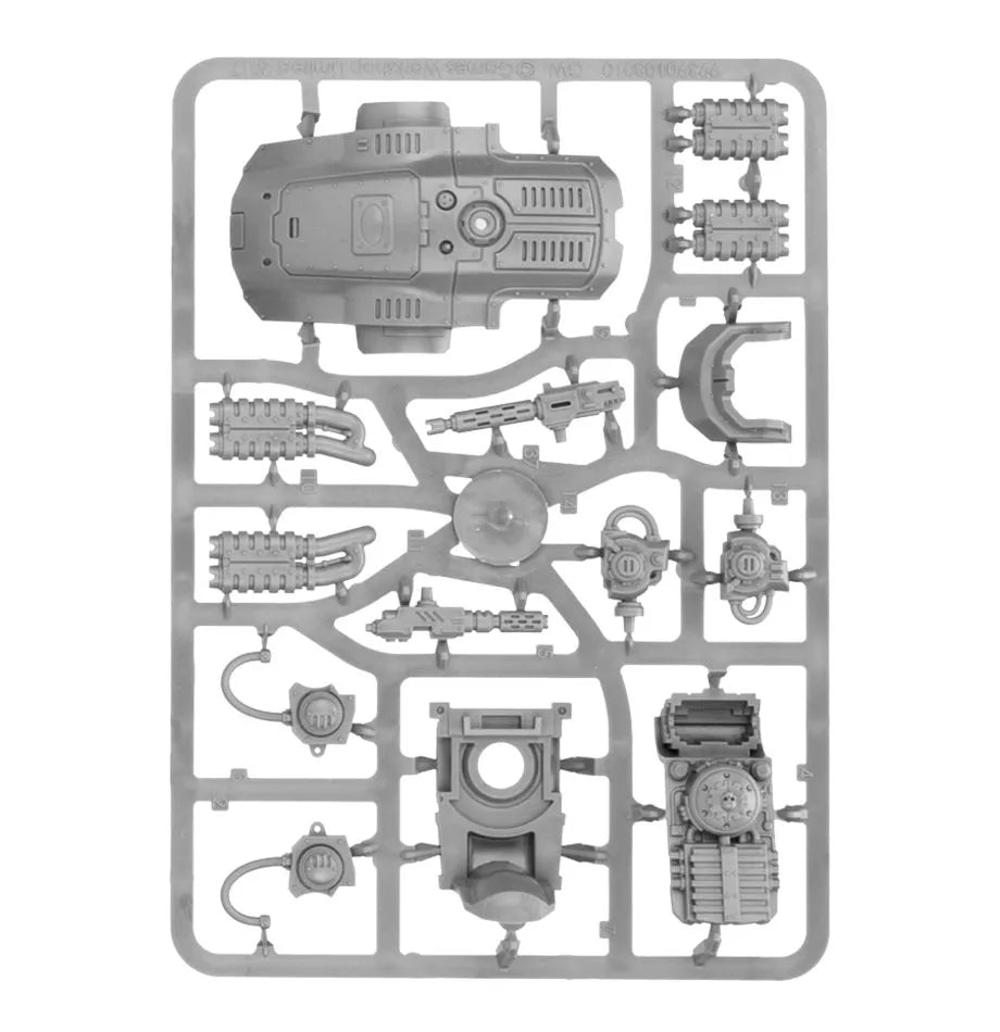 Armigère Moirax du Mechanicum avec Mousquets à Foudre
