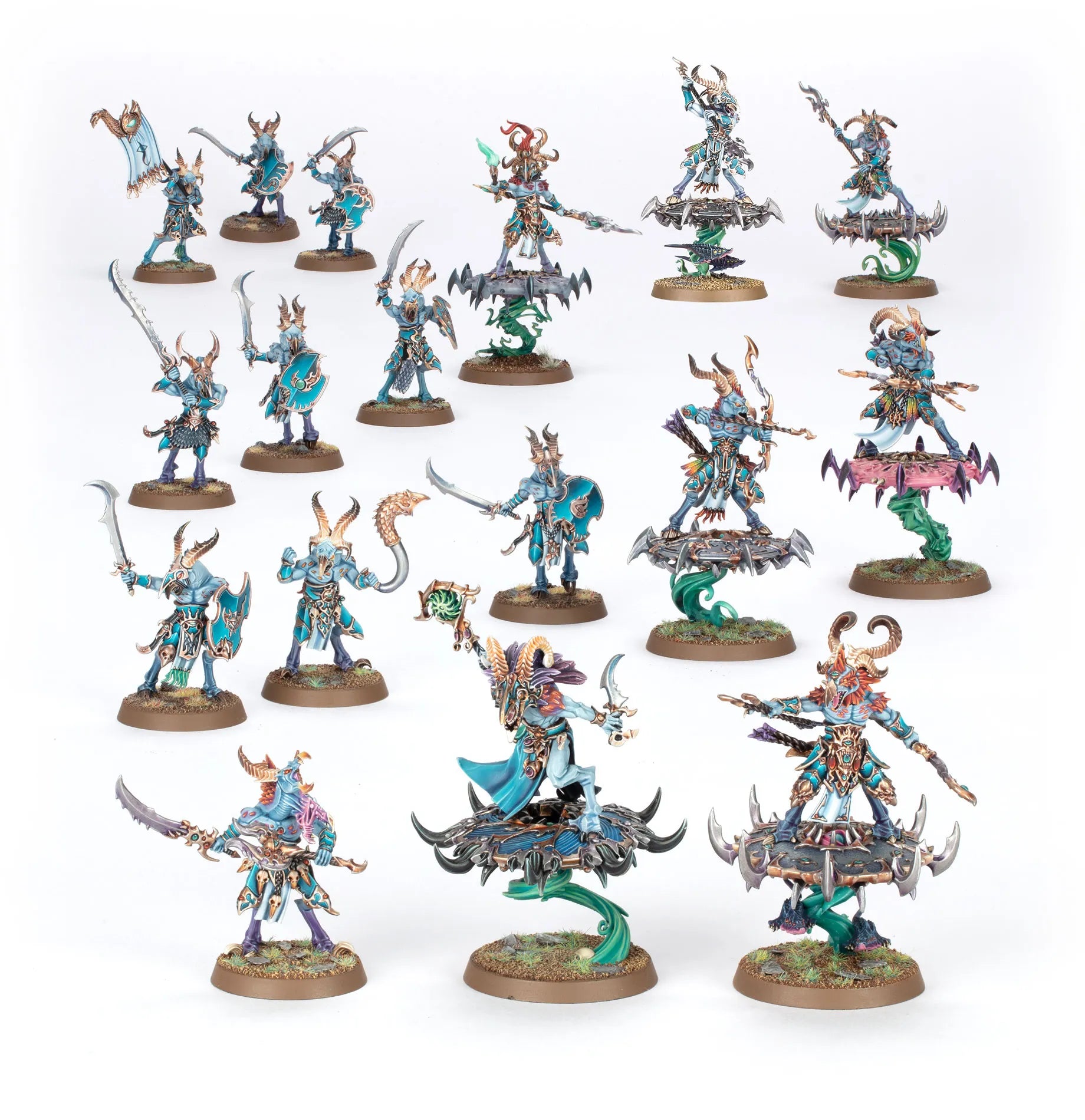 Fer de Lance: Disciples de Tzeentch – Troupeau de Guerre de Tzaangors