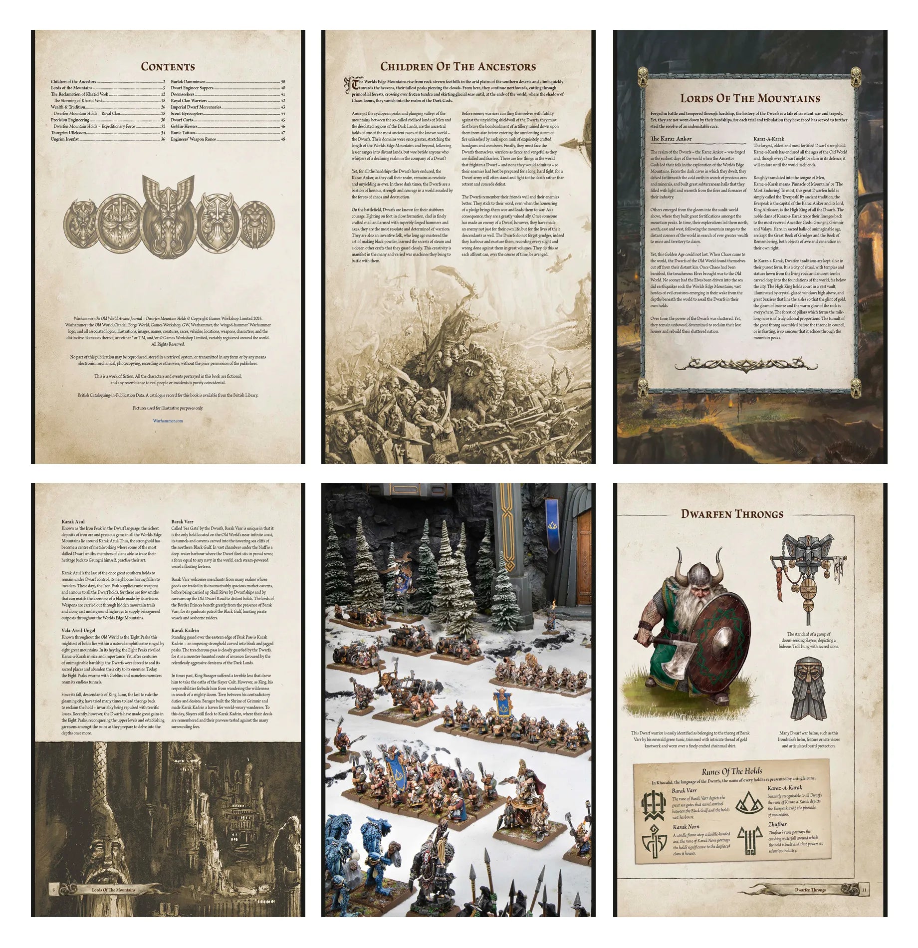 Arcane Journal: Dwarfen Mountain Holds (ePub) (Anglais)