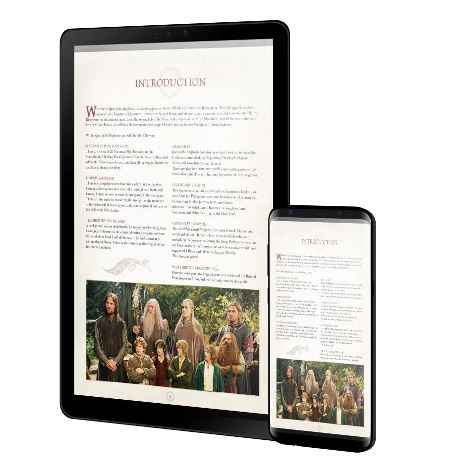 Quest of the Ringbearer (epub) (Anglais)