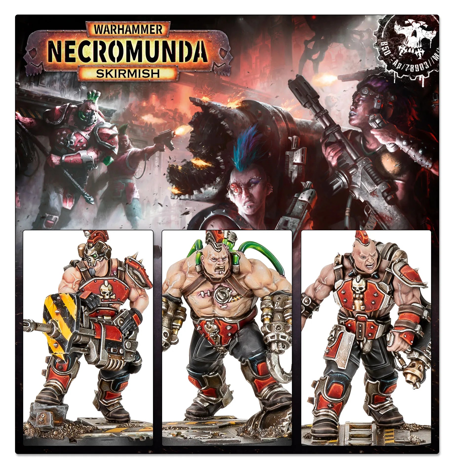 Warhammer Necromunda Skirmish: Core Set (Anglais)